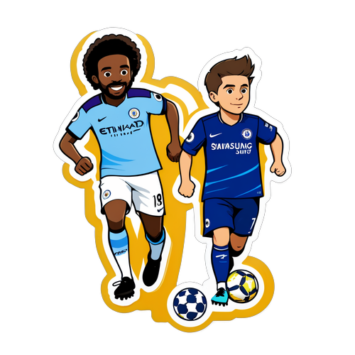 Affrontement Épique: Les Mascottes de Chelsea et Manchester City se Préparent pour la Bataille!