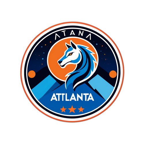 Atalanta és Como logók matricája