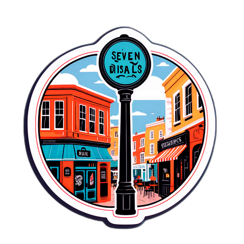 Sju Dials Klistermärke