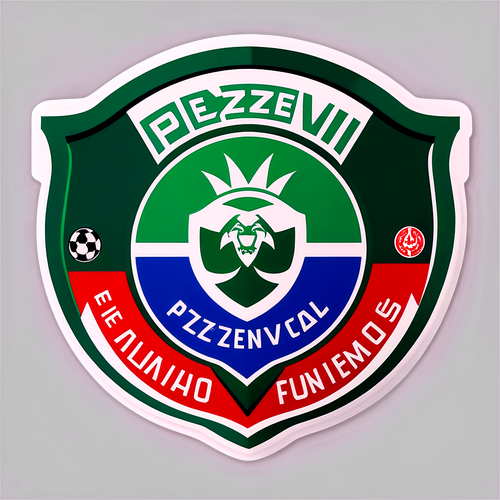 Nálepka s logem Plzeň – Ferencváros