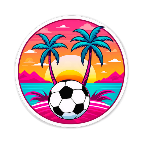 इंटर मियामी स्टिकर