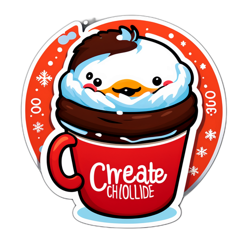 Sticker de Día Polar Frío