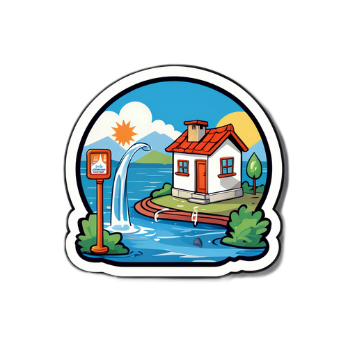 İzmir'deki Su Kesintisi Sticker'ı