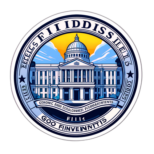 Sticker cu titlurile obligațiunilor guvernamentale Fidelis