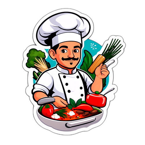 Adesivo Affascinante di Chef Stefano Vitelli