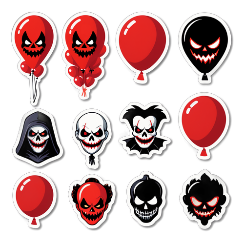 Pelottavat punaiset ilmapallot ja kummitustarinat