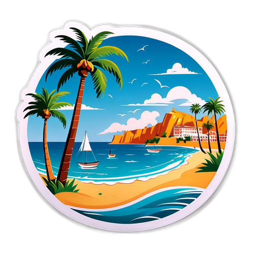 Antalya Kıyısının Manzarası