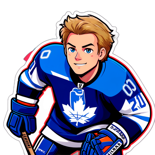 Oliver Kapanen pelipuvussa