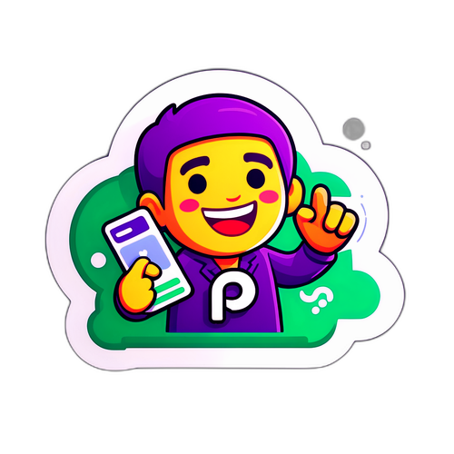 मज़ेदार PhonePe स्टिकर