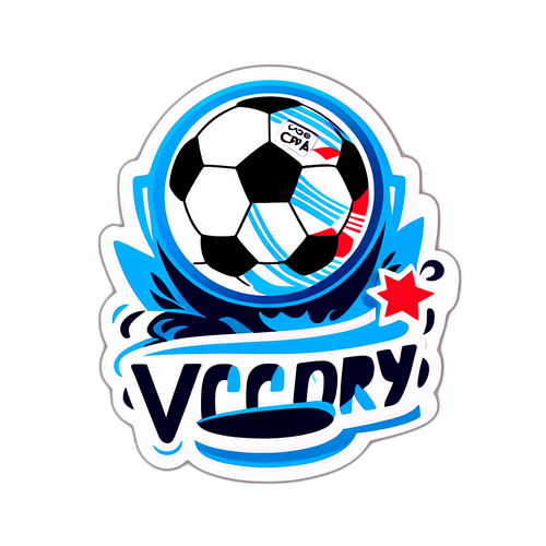 Jalkapallopallo ja Copa del Rey -tyylinen t-paita