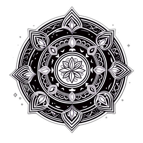 Mystisk Mandala av Treenighet