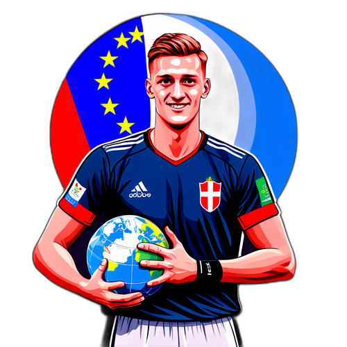 Lukas Hradecky Euroopan mestarina