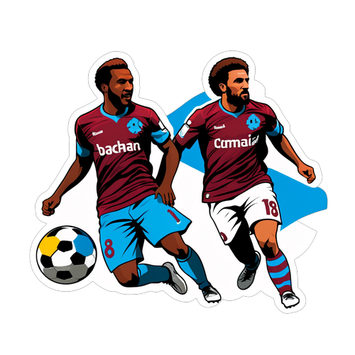 Dinamik Futbol Sticker Tasarımı