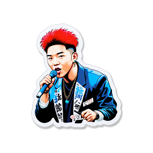 Sticker về Changmo - Âm nhạc đầy cảm hứng!