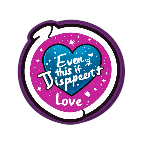 สติกเกอร์เพลง 'แม้ความรักนี้จะหายไปคืนนี้'