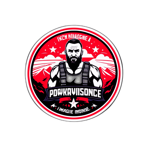 Autocollant Combat Inspirant