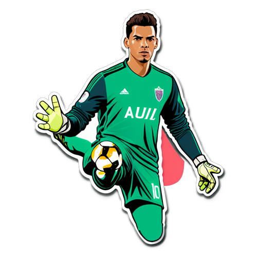 Stiker Kiper Emil Audero