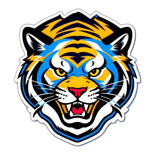 Florida Panthers Logo i Istblå og Sort