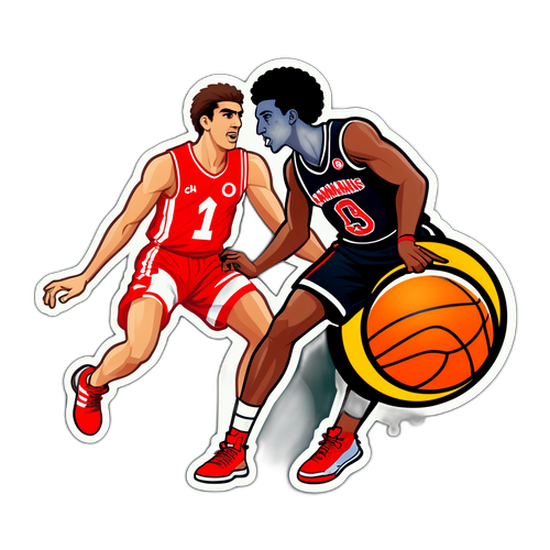 Σκηνή με την Αρμάνι και τον Ολυμπιακό σε σύγκρουση σε εμβληματικό αγώνα μπάσκετ