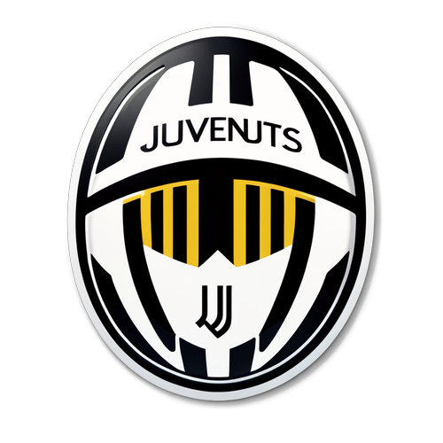 Naklejka z logo Juventus FC