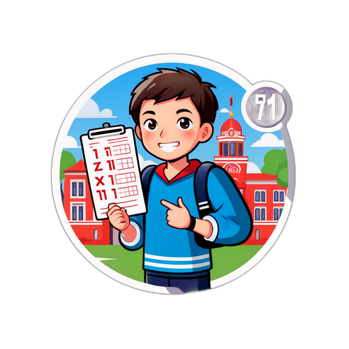 大学入学考试分数图标