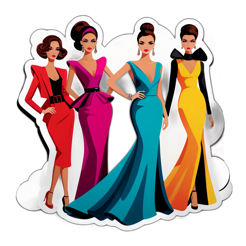 Adesivo da Passarela da Moda