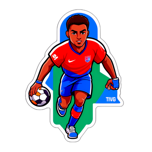 Taremi Spor Sticker Tasarımı