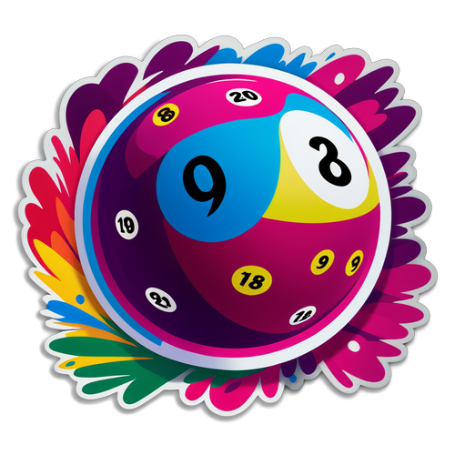 Makulay at Kapansin-pansing Roller ng Lottery Ball