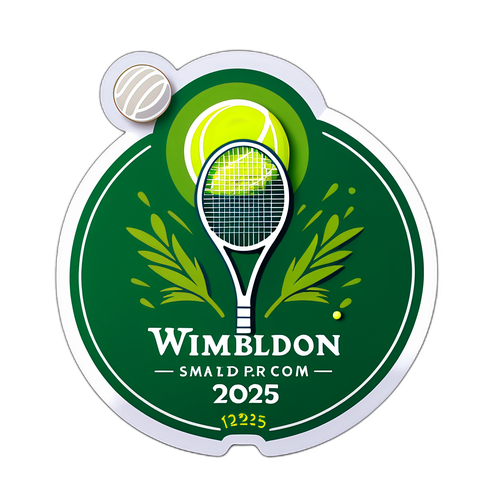 Návrh samolepky pro Wimbledon 2025