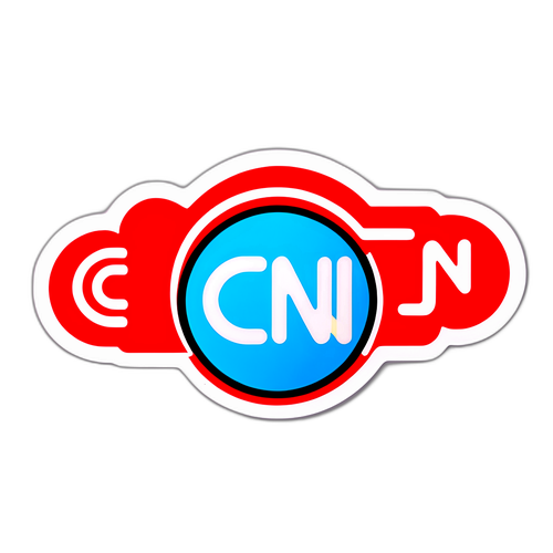 Autocollant moderne inspiré par CNN