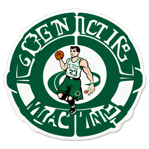 Shocking Celtics Pride: The 'Green Machine' Sticker You Can't Miss!