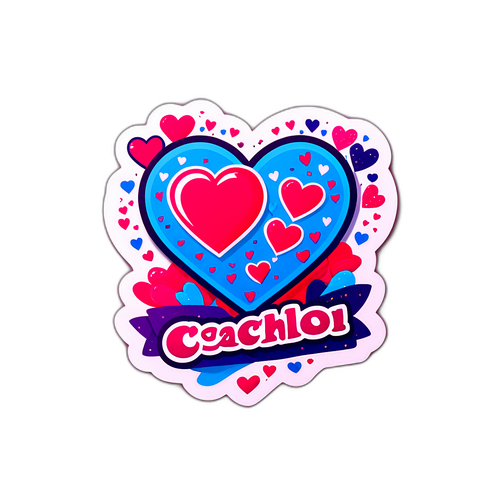 Romantické a hravé nálepky s logem Bachelor Czech