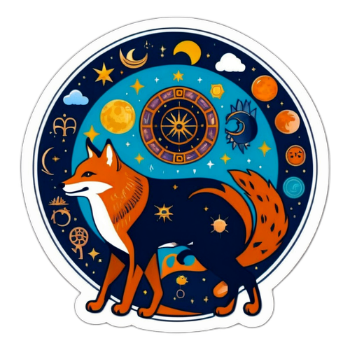 Sticker a tema oroscopo con Paolo Fox