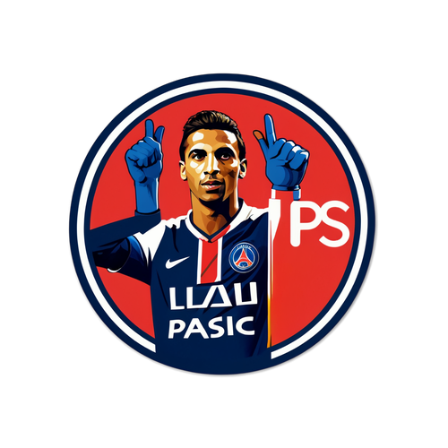 Design vibrant pentru PSG-Monaco