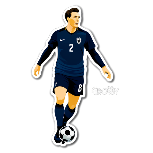 Diseño de sticker inspirado en Crosby