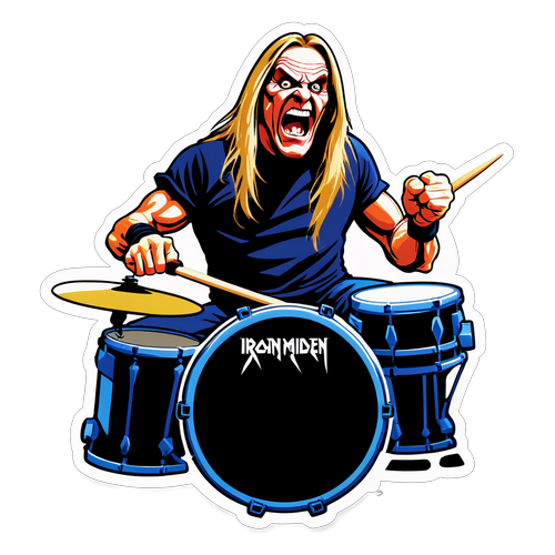 Nicko McBrain Raskaampi Rumpali