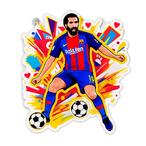 Arda Turan Aksiyon Yıldızı Sticker
