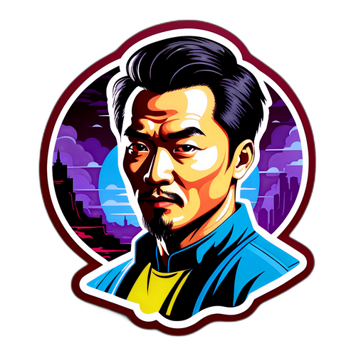 设计演员尹正的贴纸