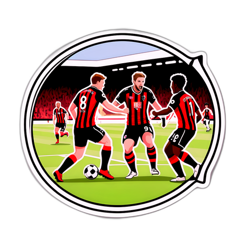 Sports Event Sticker: Bournemouth vs. Fulham