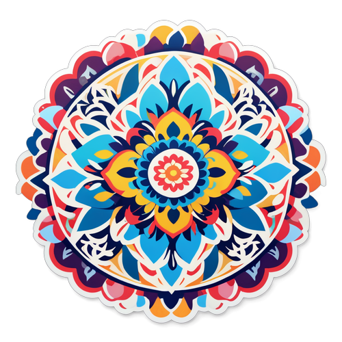 Intricate Floral Mandala Design