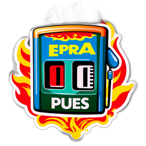 Sticker ya Bei za Mafuta EPRA