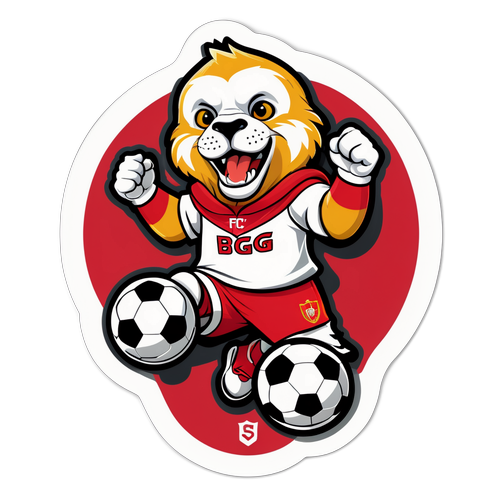 Sticker ya Kicheko ya Kichwa cha Braga FC