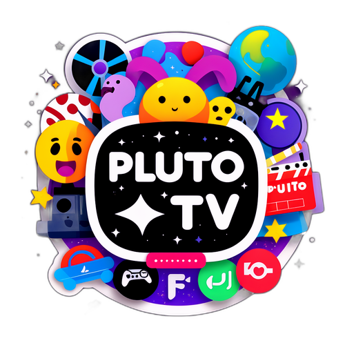 Ilustración de la interfaz de 'Pluto TV'