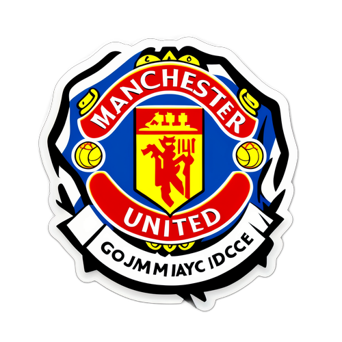 Nálepka pro Manchester United a Grimsby United