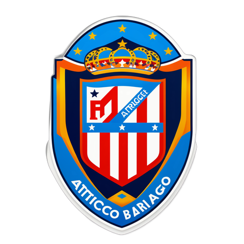 Atletico Madrid vs. Club Brugge: Návrh samolepky