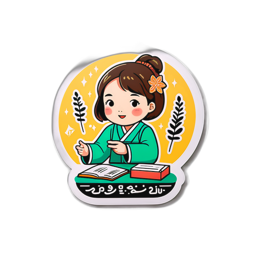 이해인 시인 감성 스티커