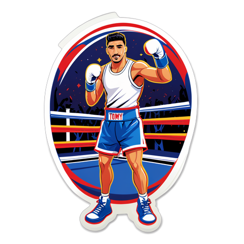 Sejr i Ringen: Tommy Fury Sticker