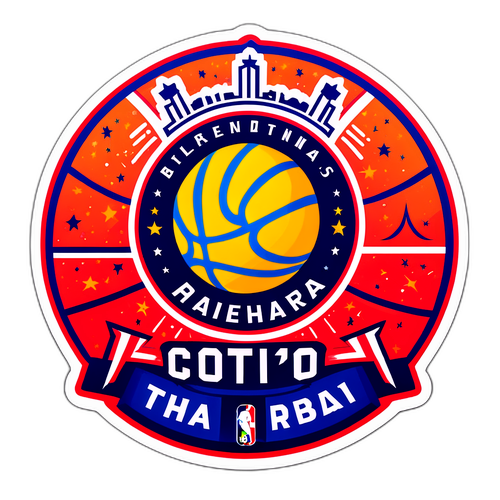 Sticker que celebra la NBA