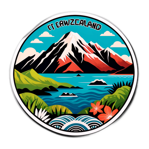 Piękne krajobrazy Nowej Zelandii