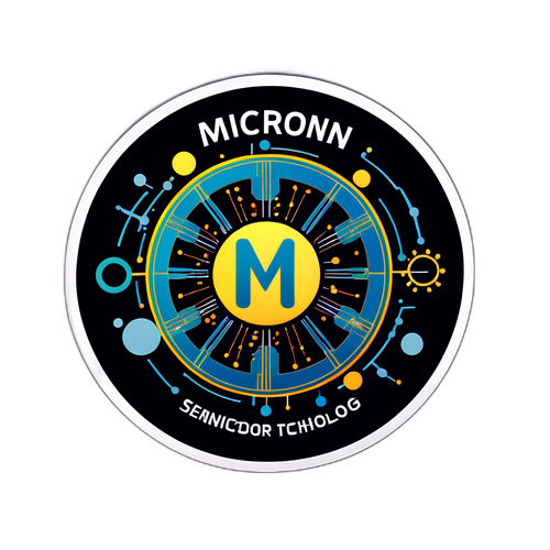 마이크론 반도체 기술 스티커
